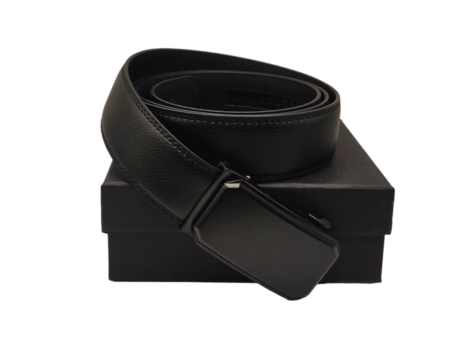 LADE Ratchet Belt-Men -Black  Belt/ Black Buckle