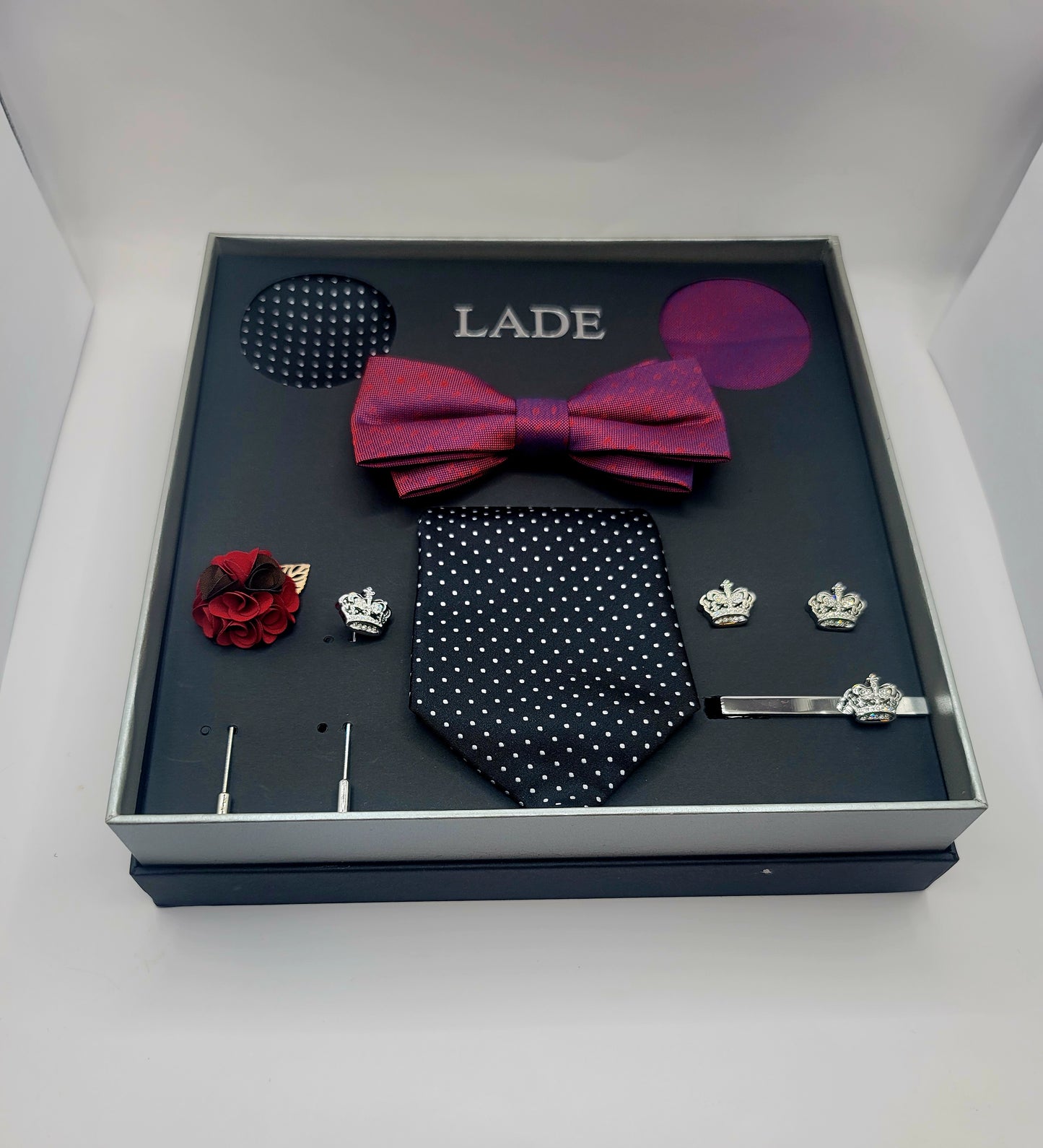 LADE Men's Gift Tie Set