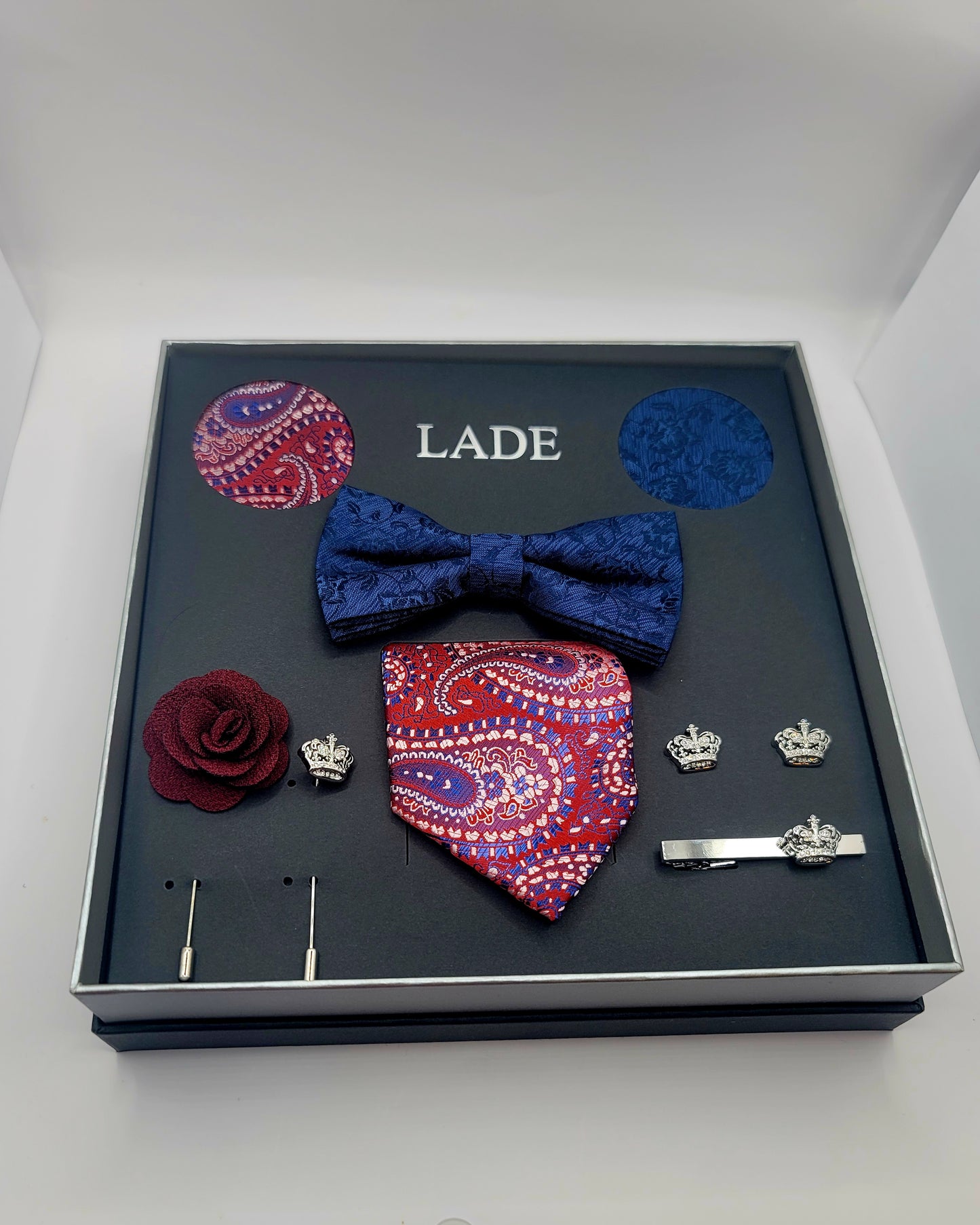 LADE Men's Gift Tie Set