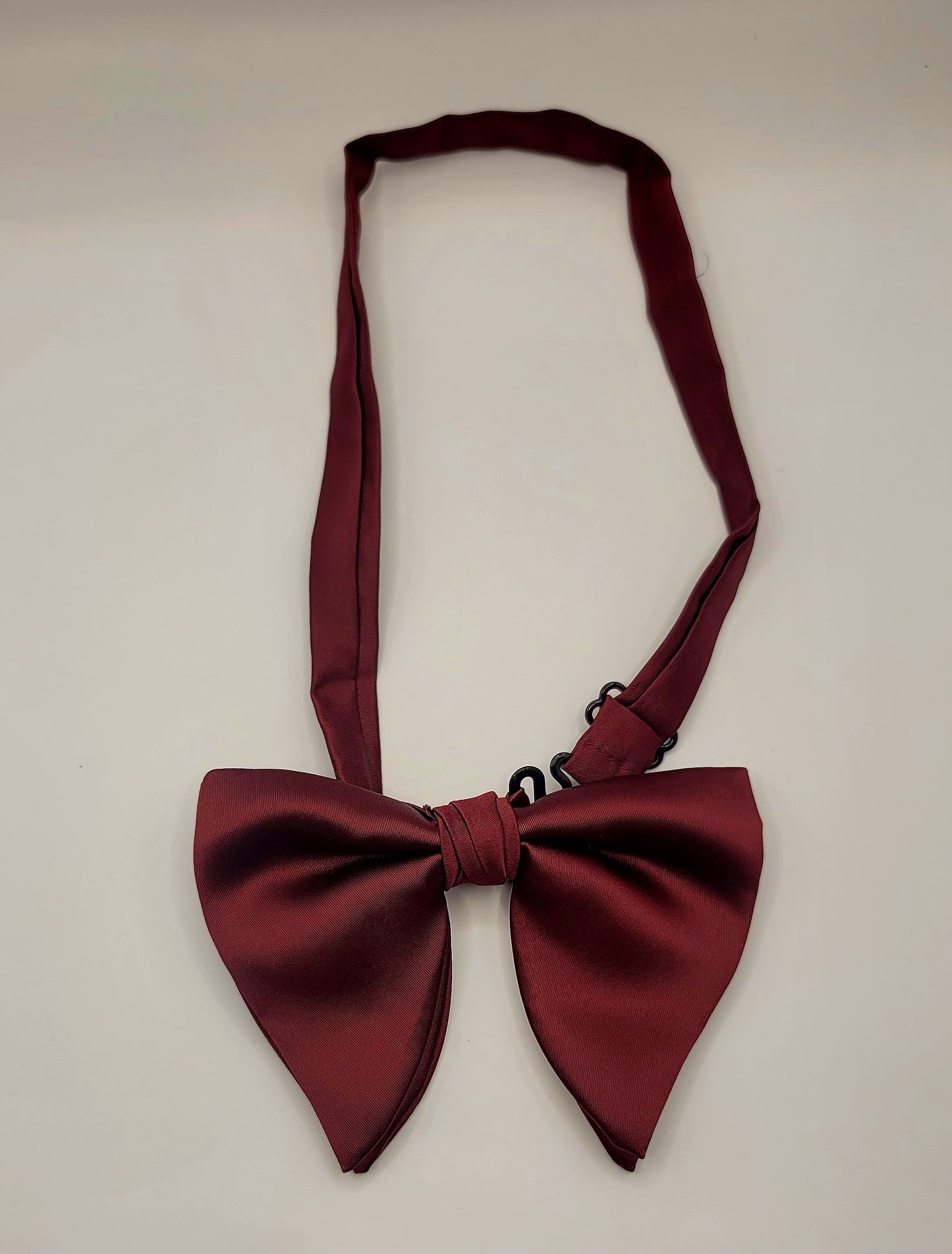 LADE Pre-Tied Silk Satin Bow Tie