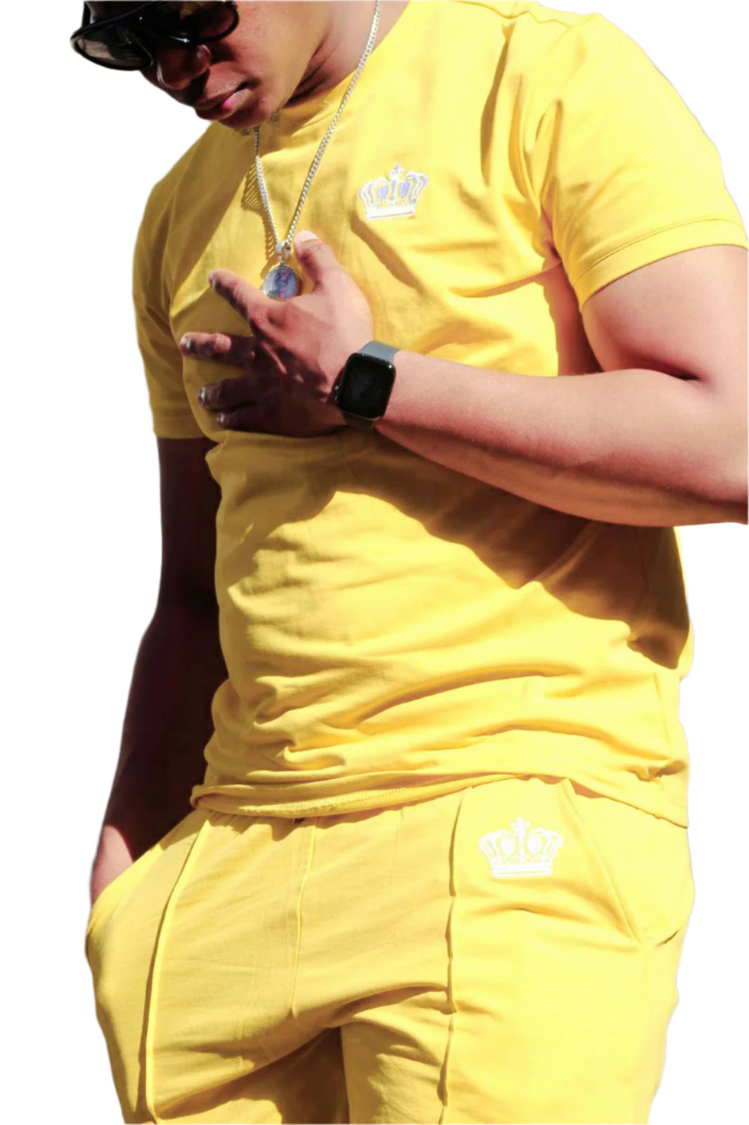 LADE 2pc Short Yellow