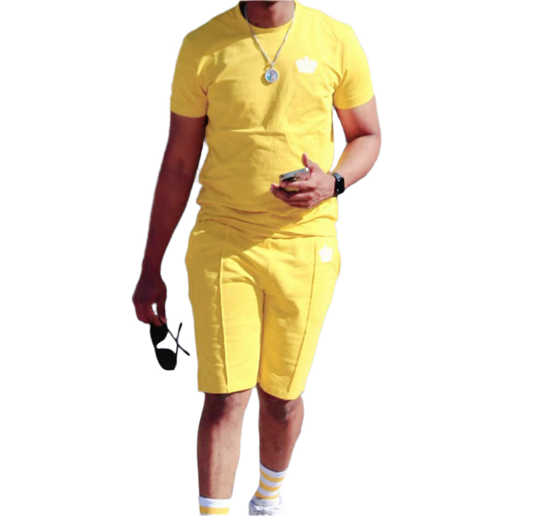 LADE 2pc Short Yellow