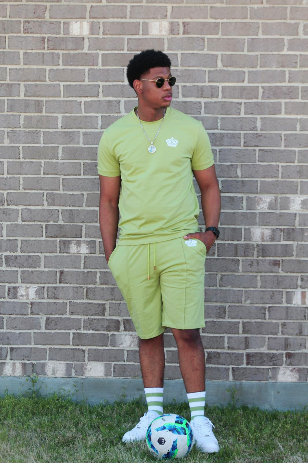 LADE 2pc Short Green